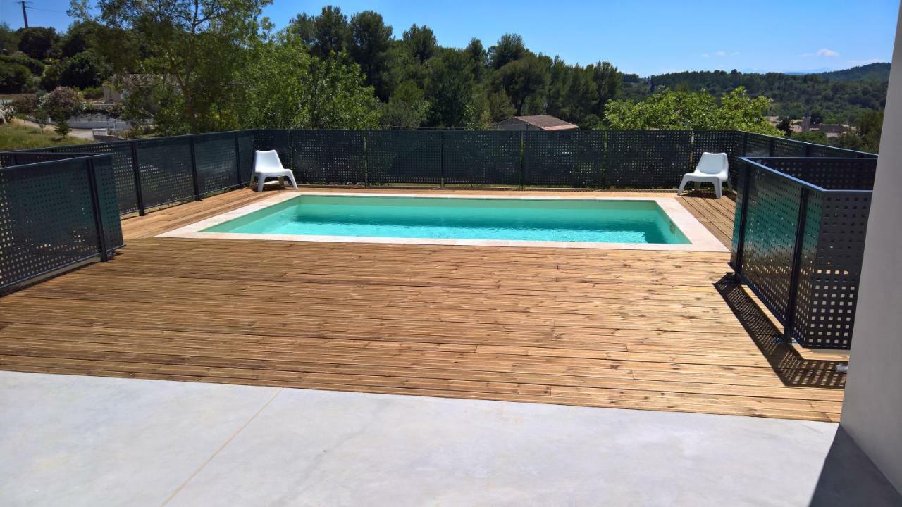 Villa Piscine Sud France Verzeille ภายนอก รูปภาพ