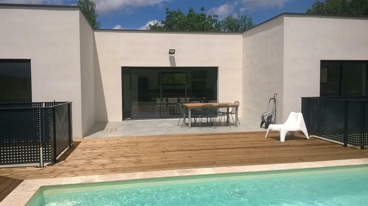 Villa Piscine Sud France Verzeille ภายนอก รูปภาพ