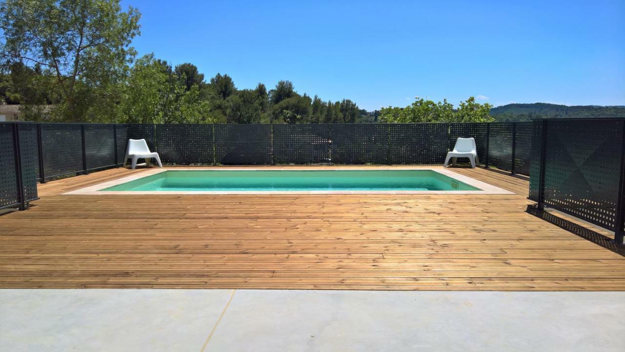 Villa Piscine Sud France Verzeille ภายนอก รูปภาพ
