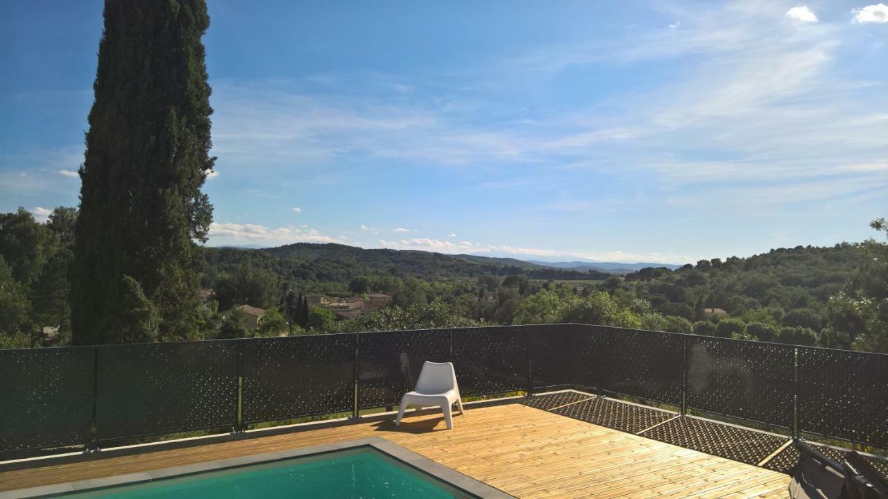 Villa Piscine Sud France Verzeille ภายนอก รูปภาพ